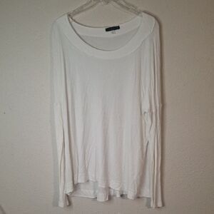 Final Touch Classic White Long Sleeve size large
